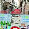 Un cantiere di Ats in centro a Treviso