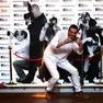 Damiano Lorenzon in un momento lieto