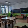 Un'aula disciplinare delle scuole medie Milani di Treviso