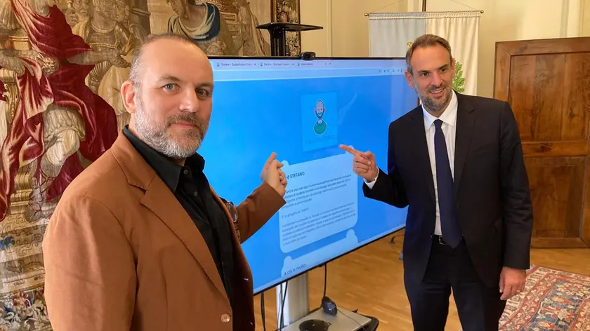 L'inaugurazione della nuova app