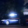 L'invervento notturno dei carabinieri