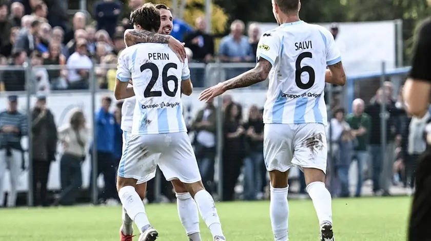 Treviso calcio in vetta alla classifica