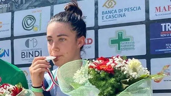 La ciclista Alice Toniolli