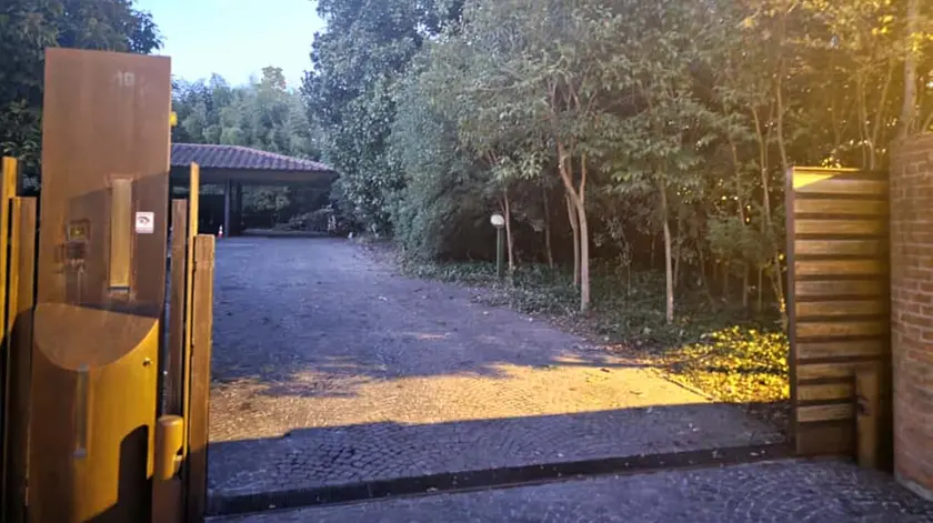 Ll’ex villa Vaccari a Montebelluna dove è avvenuto l'incidente sul lavoro