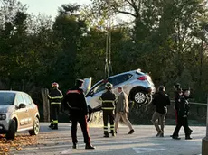 Il recupero dell'auto nel Sile