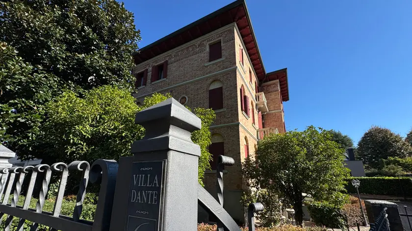 Il civico 6 di villa Dante a Mirano, doveva viveva la famiglia