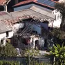 Quel che resta della casa colonica fatta esplodere durante la perquisizione