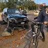 La scena dell'incidente