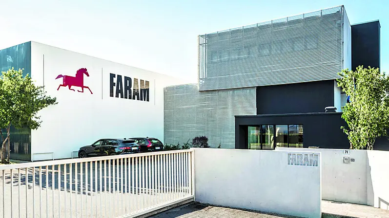 La sede della Faram a Giavera del Montello