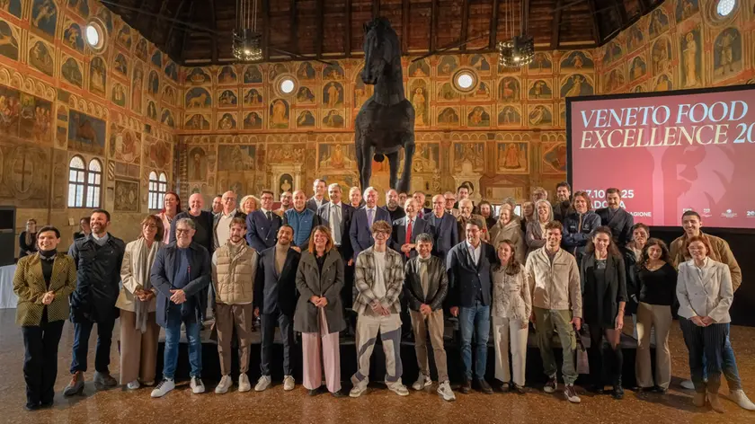 Un momento della cerimonia