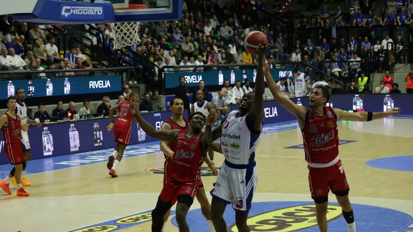 Un momento della partita. Foto Film