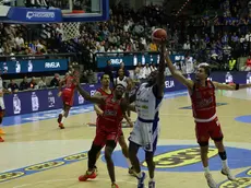 Un momento della partita. Foto Film