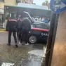 L'intervento dei carabinieri