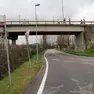 Il cavalcavia di via Zermanese sulla tangenziale di Treviso