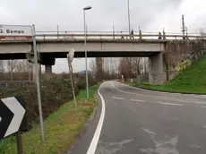 Il cavalcavia di via Zermanese sulla tangenziale di Treviso