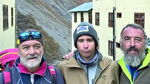 Da sinistra Valter Perlino, Alessandro Caputo e Stefano Farronato