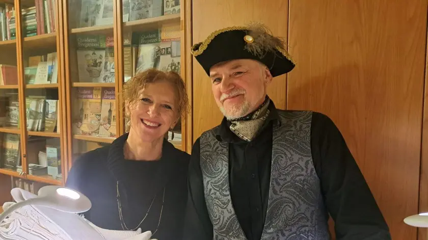 Arrigo Martini con Giovanna Masobello