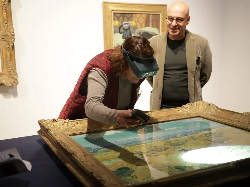 La scopertura del capolavoro di Vincent van Gogh