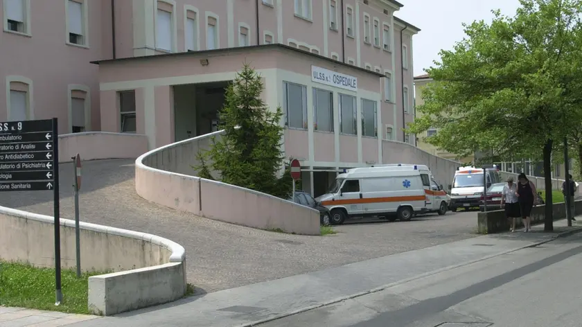 Il Pronto soccorso dell'ospedale di Oderzo