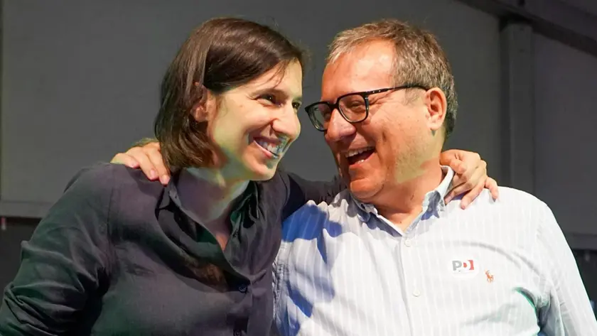 Elly Schlein e Giovanni Manildo