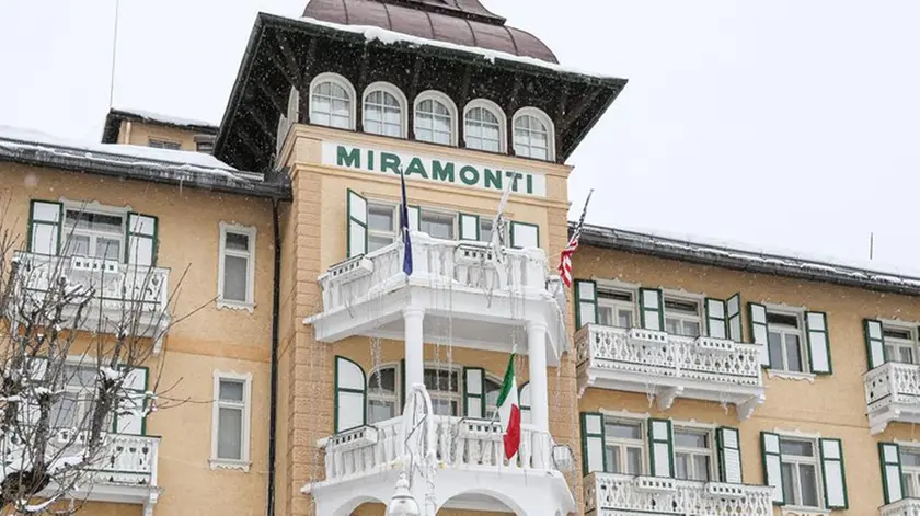 L'hotel Miramonti di Cortina
