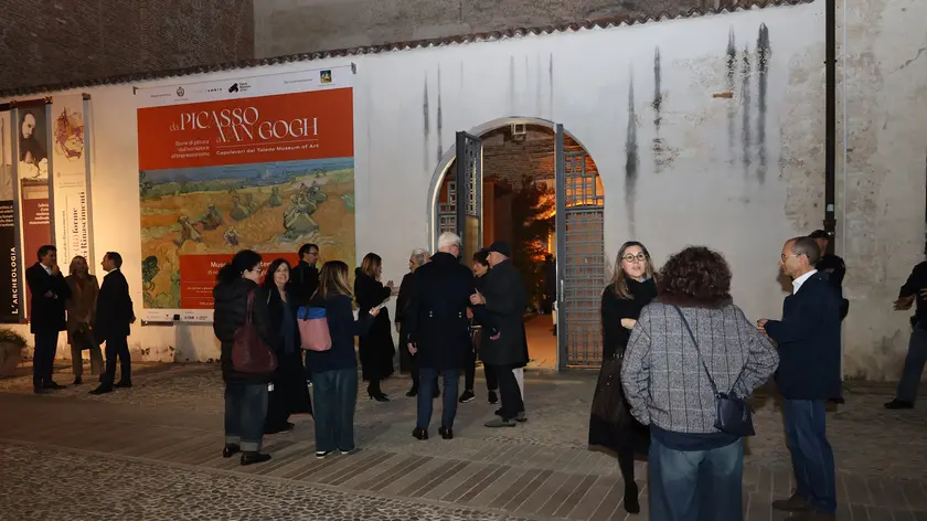 L'ingresso del museo di Santa Caterina