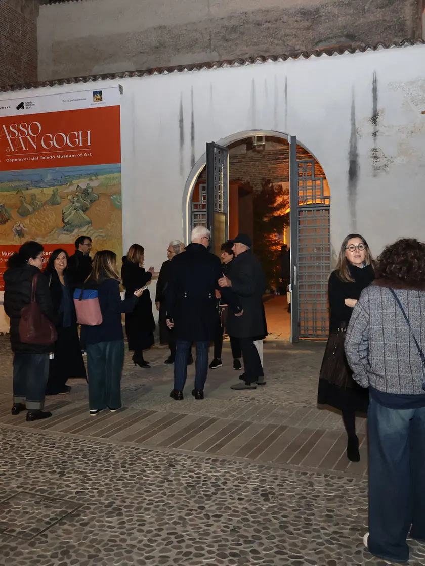 L'ingresso del museo di Santa Caterina