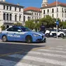 Una volante del commissariato di Conegliano