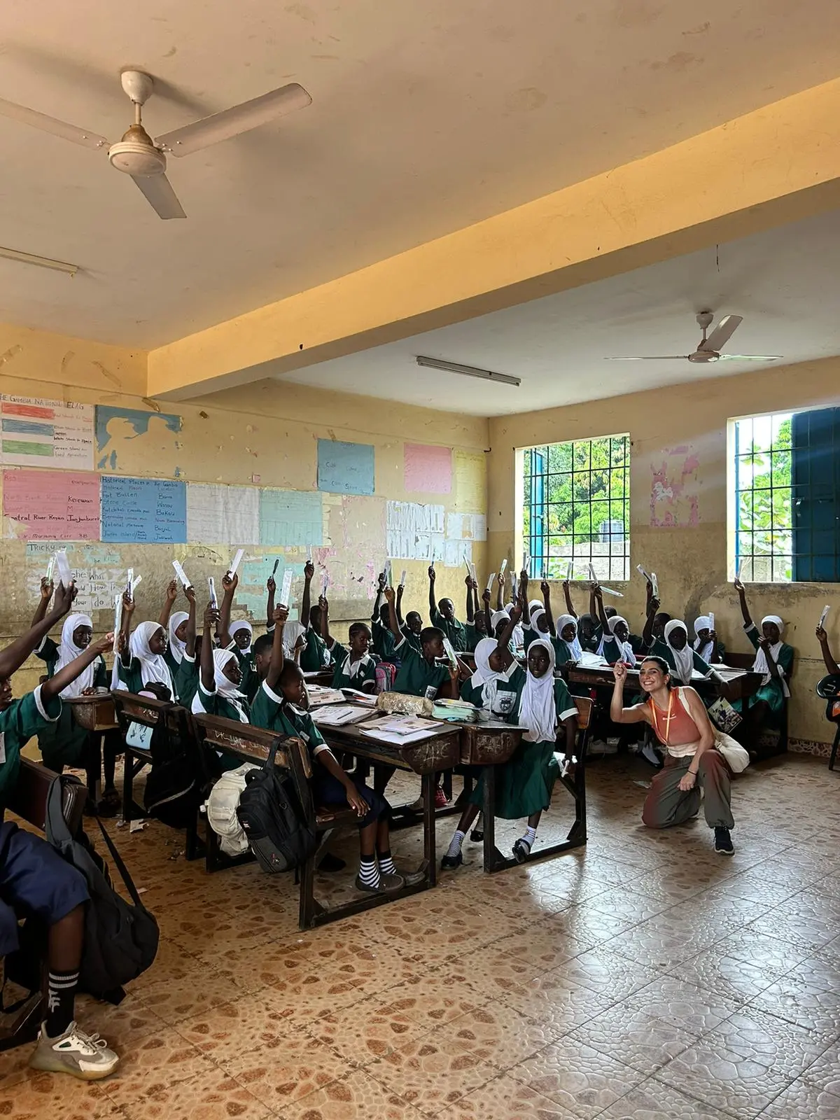 I volontari di Protection4kids in Gambia