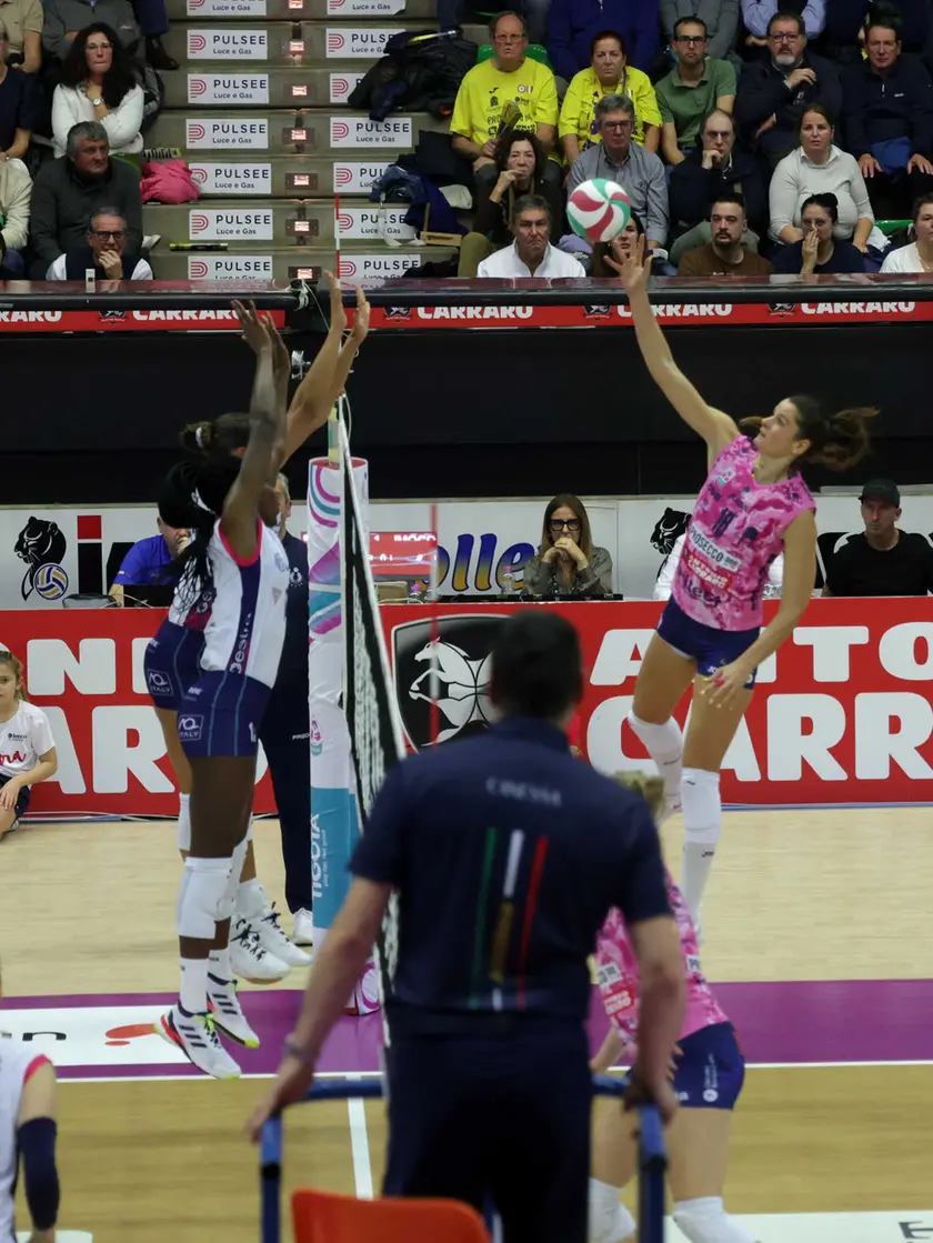 Un momento della partita. Fotofilm