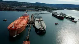 Un’immagine del terminale marino di Siot