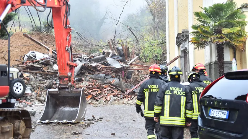 Le case crollate a Cormons (Petrussi)