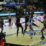 Un'azione della sfida tra Tvb e Virtus (fotofilm)
