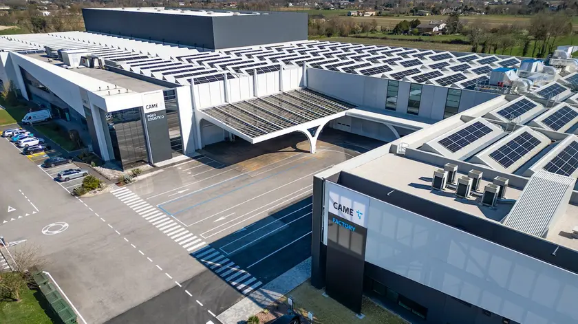 L'headquarter di Came a Dosson di Casier