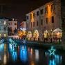 Le luminarie in centro a Treviso: tutto pronto per il Natale Incantato