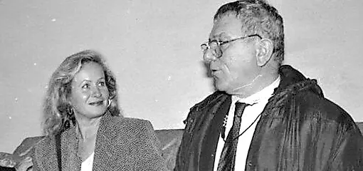 Olimpia Biaci con Nico Naldini