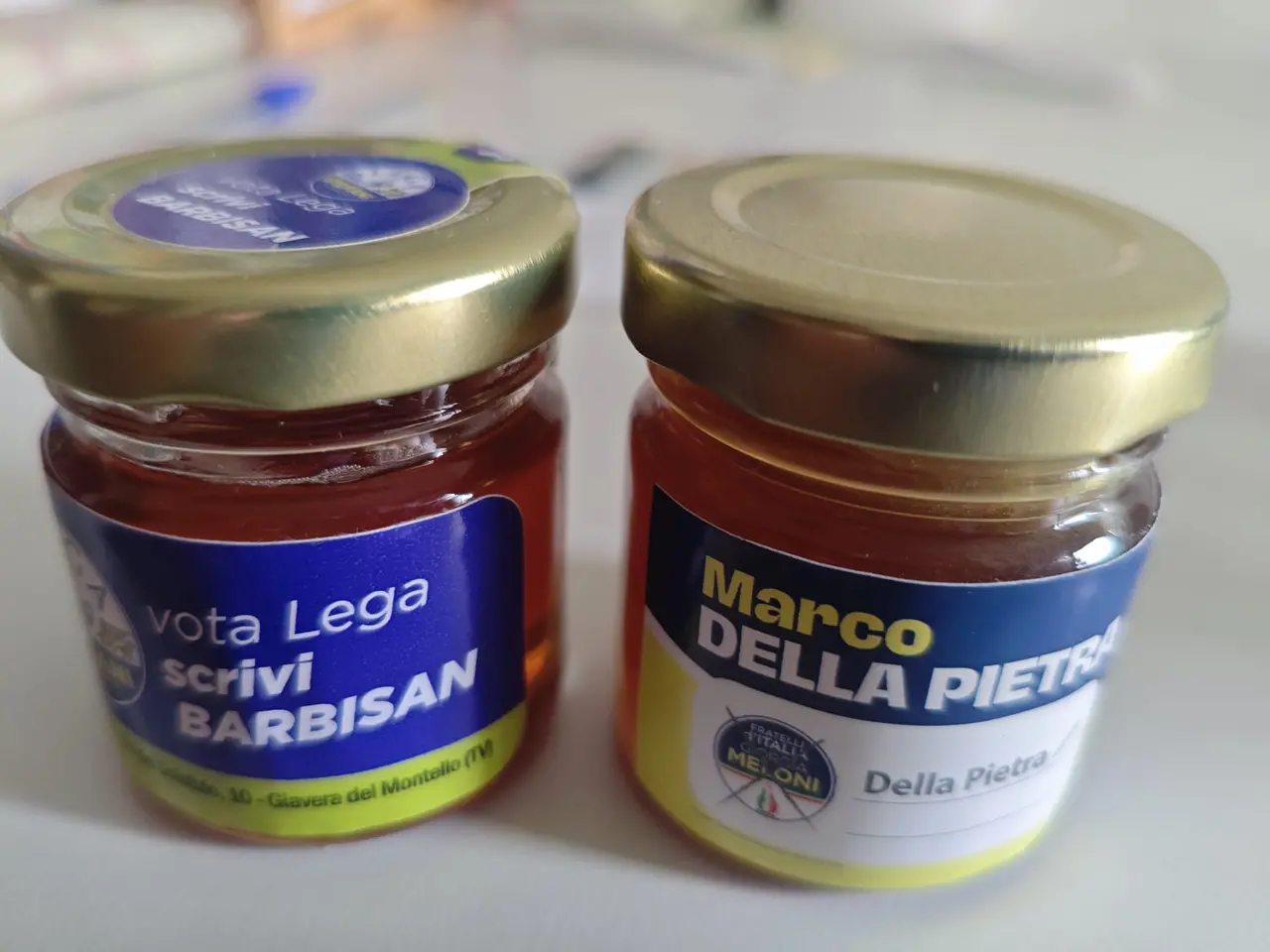 I vasetti di miele di Barbisan e Della Pietra