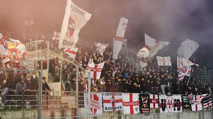 La curva del Padova Calcio