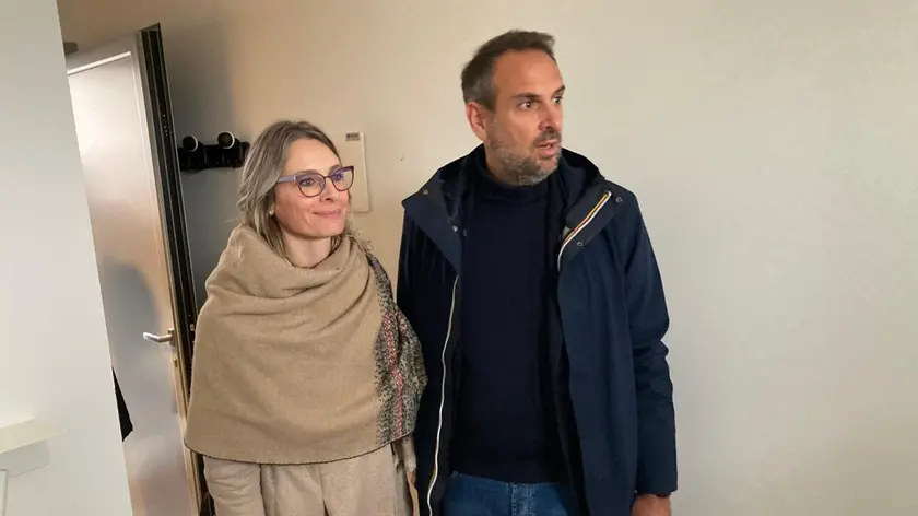 Il sindaco Mario Conte e l'assessore al sociale Gloria Tessarolo