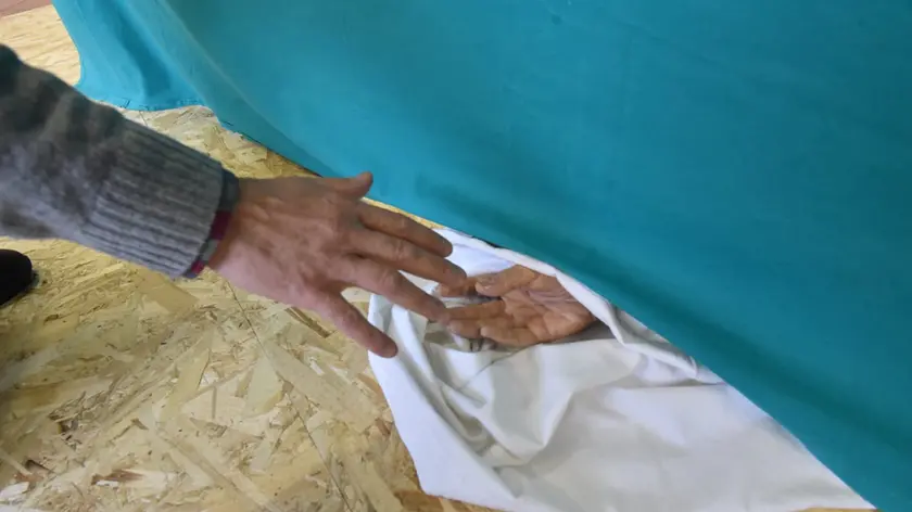 L'installazione per sensibilizzare sui femminicidi