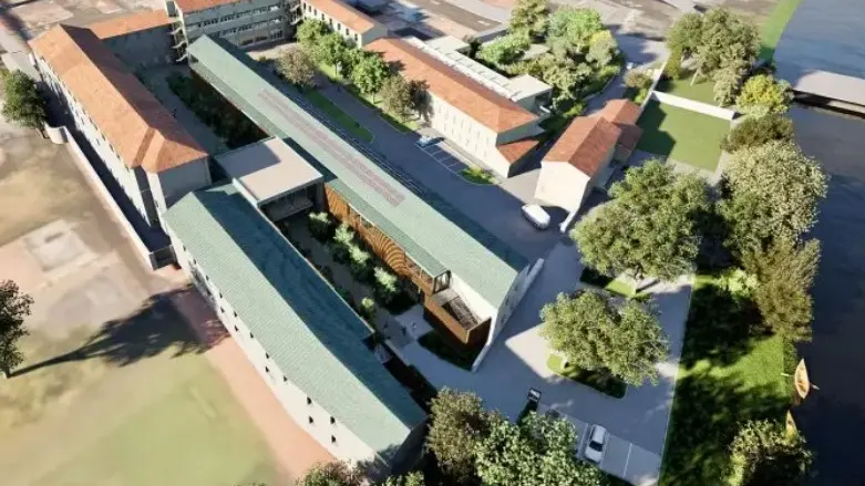 Il rendering del campus Ca'Foscari a Treviso