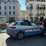 Una pattuglia della polizia a Conegliano