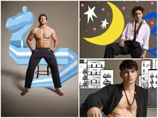 Da sinistra il capitano del Benetton Michele Mitch Lamaro; sopra la schiacciatrice di Conegliano Gabi; sotto il giovane play-guardia di TvB Tommaso Spinazzè