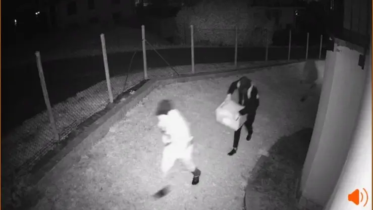 I ladri catturati dalle telecamere