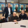Stefano Marcon, sindaco di Castelfranco e presidente della Provincia, con Gian Paolo Gobbo e Dimitri Coin