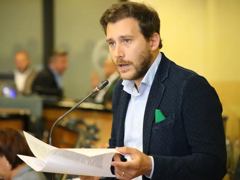 L'assessore al Bilancio del Comune di Treviso Riccardo Barbisan