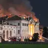 La foto fake di Villa Spineda a Volpago in fiamme