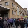 Una manifestazione alla Policarpo prima della chiusura