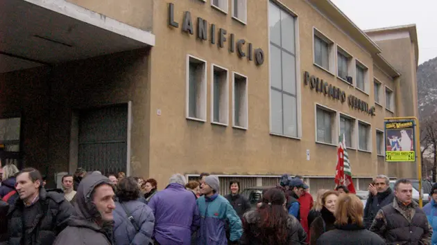 Una manifestazione alla Policarpo prima della chiusura