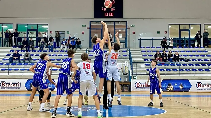 La partita di Basket finita 210 a 3